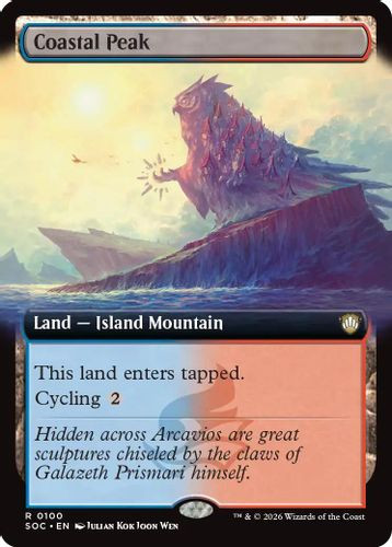 [SOC-0100](R) Coastal Peak (Extended Art)
