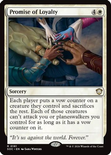 [SOC-0161](R) Promise of Loyalty
