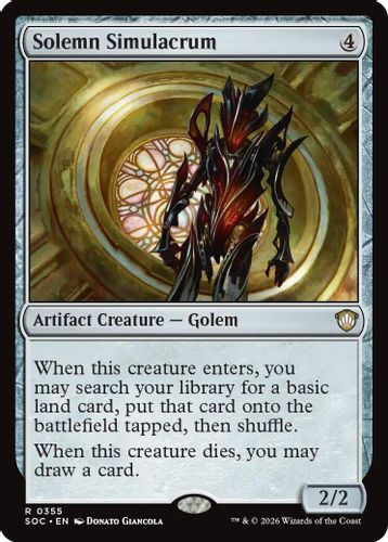 [SOC-0355](R) Solemn Simulacrum