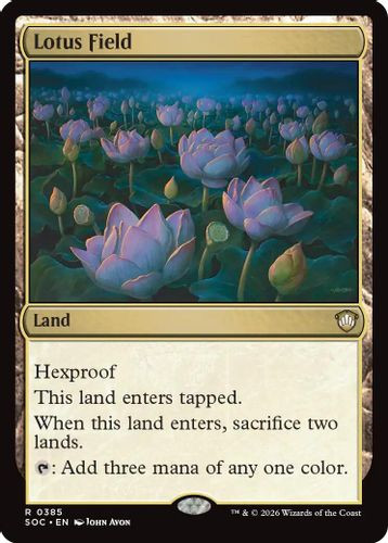 [SOC-0385](R) Lotus Field