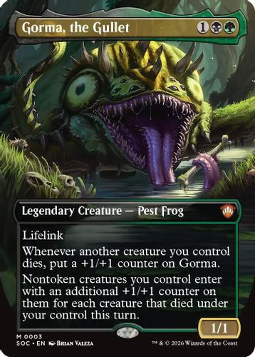[SOC-0003](M) Gorma, the Gullet (Borderless)
