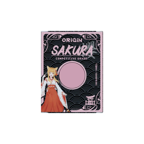 Mamoru Origin Sakura Competitive Grade Sleeve (100Pkt)