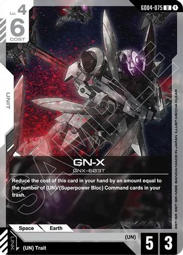 [GD04-075](U) GN-X