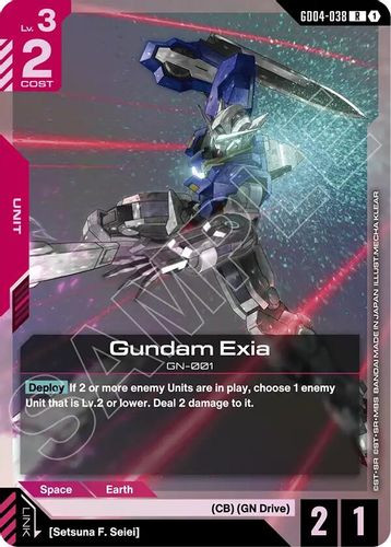 [GD04-038](R) Gundam Exia {Foil}