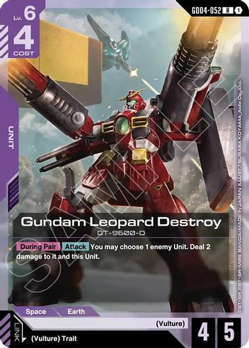 [GD04-052](R) Gundam Leopard Destroy {Foil}
