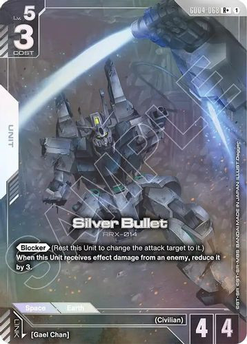 [GD04-068](R+) Silver Bullet {Alt Art} {Foil}