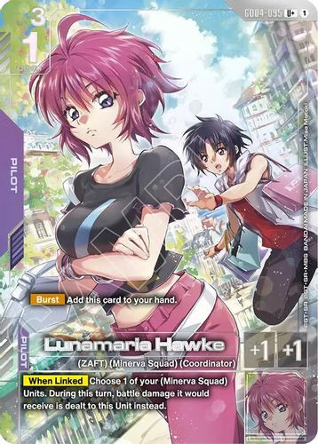 [GD04-095](U+) Lunamaria Hawke {Alt Art} {Foil}