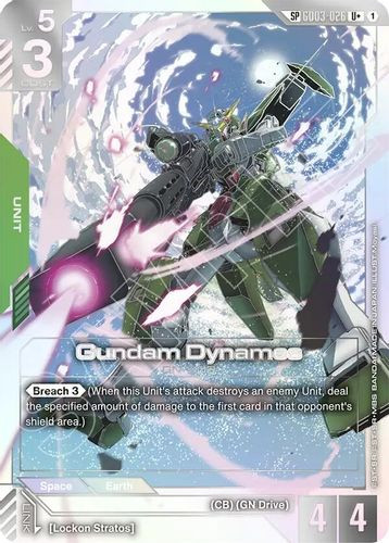 [GD03-026](U+) Gundam Dynames {SP} {GD04} {Foil}