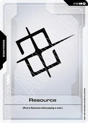TCGs - Gundam - Gundam - Singles - Tokens and Resources - Resource