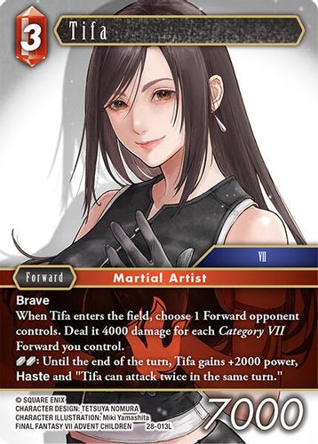 [28-013](L) Tifa (Foil)