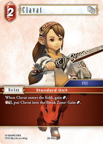 [28-006](C) Clavat (Foil)