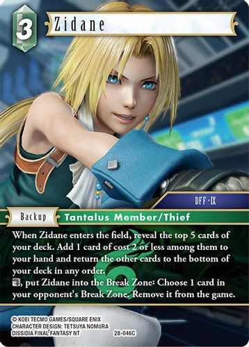 [28-046](C) Zidane (Foil)