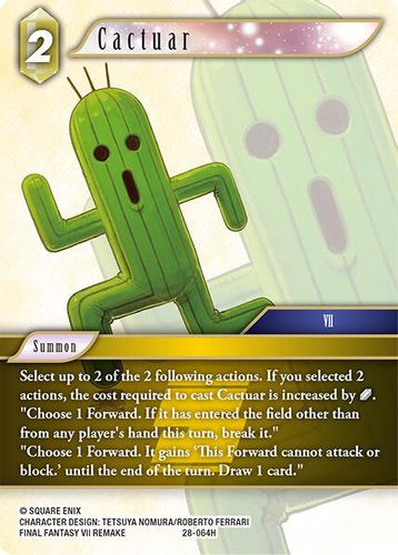 [28-064](H) Cactuar (Foil)