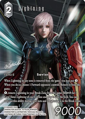 [28-115](L) Lightning (Full Art) (Foil)