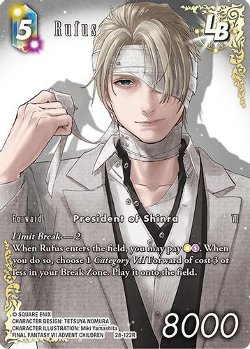 [28-122](R) Rufus (Full Art) (Foil)