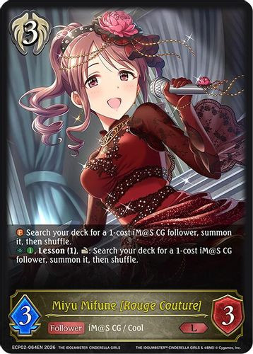 [ECP02-064EN](L) Miyu Mifune [Rouge Couture]