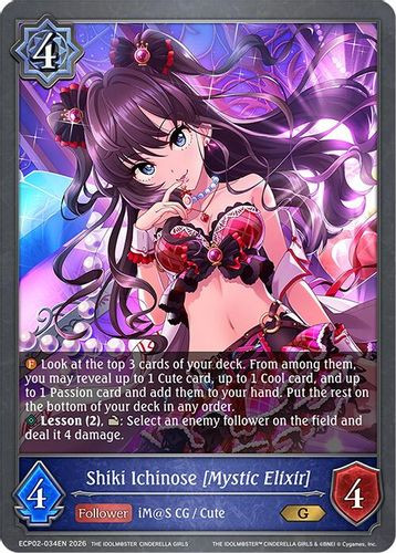 [ECP02-034EN](G) Shiki Ichinose [Mystic Elixir]