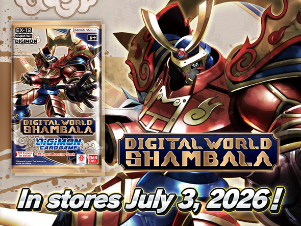 Digimon EX-12 Digital World Shambala Booster Box