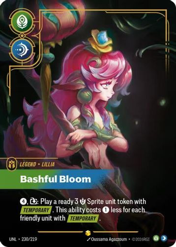 |RB03|[UNL-230/219](SC) Lillia - Bashful Bloom {Foil}