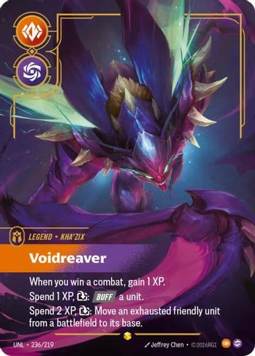 |RB03|[UNL-236/219](SC) Kha'Zix - Voidreaver {Foil}