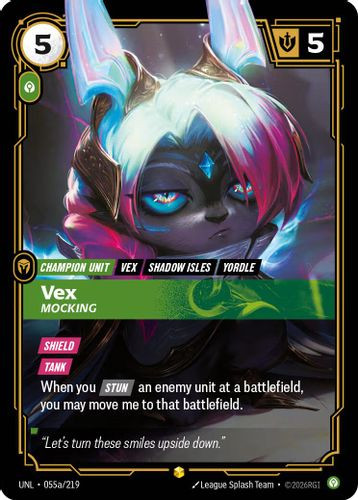 |RB03|[UNL-055a/219](AA) Vex - Mocking {Alt Art} {Foil}