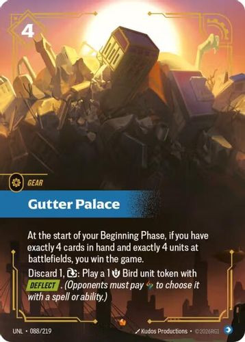 |RB03|[UNL-088/219](E) Gutter Palace {Foil}
