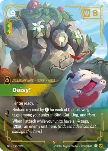 |RB03|[UNL-196/219](E) Daisy! {Foil}