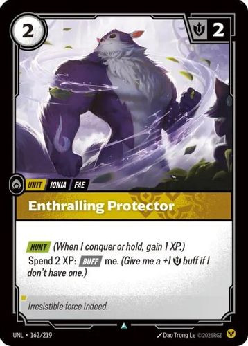 |RB03|[UNL-162/219](U) Enthralling Protector {Foil}