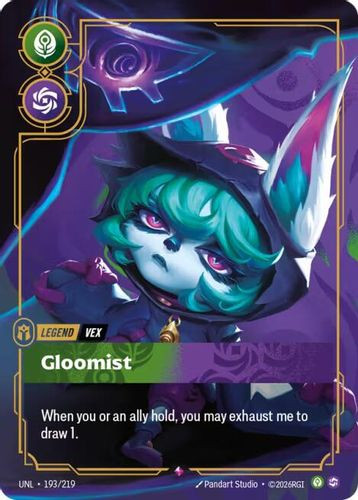 |RB03|[UNL-193/219](R) Vex - Gloomist {Foil}