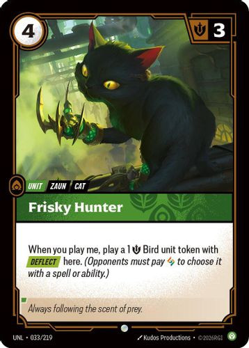 |RB03|[UNL-033/219](C) Frisky Hunter