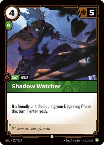 |RB03|[UNL-037/219](C) Shadow Watcher