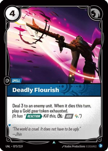 |RB03|[UNL-073/219](U) Deadly Flourish