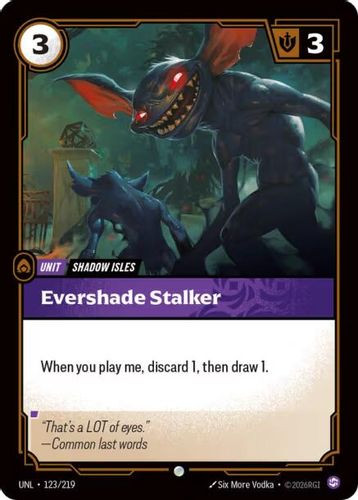 |RB03|[UNL-123/219](C) Evershade Stalker
