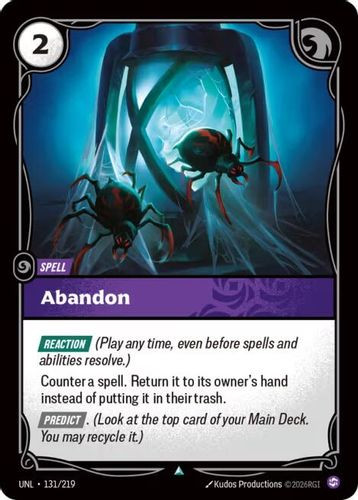 |RB03|[UNL-131/219](U) Abandon
