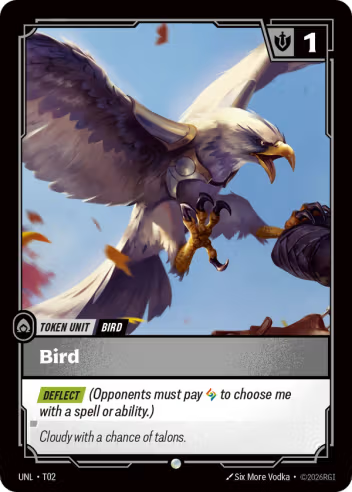 |RB03|[UNL-T02/T05](C) Bird // Gold