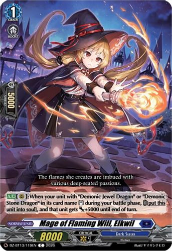[DZ-BT13/119EN](C) Mage of Flaming Will, Elkwil