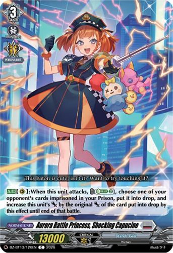[DZ-BT13/120EN](C) Aurora Battle Princess, Shocking Capucine