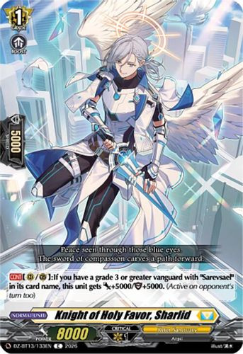 [DZ-BT13/133EN](C) Knight of Holy Favor, Sharlid