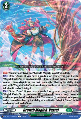 [DZ-BT13/142EN](C) Growth Magick, Voxtol