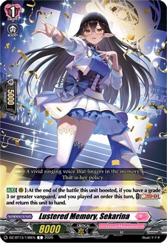 [DZ-BT13/148EN](C) Lustered Memory, Sekarina