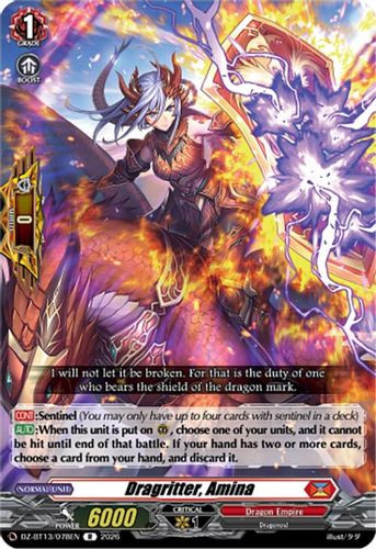 [DZ-BT13/078EN](R) Dragritter, Amina