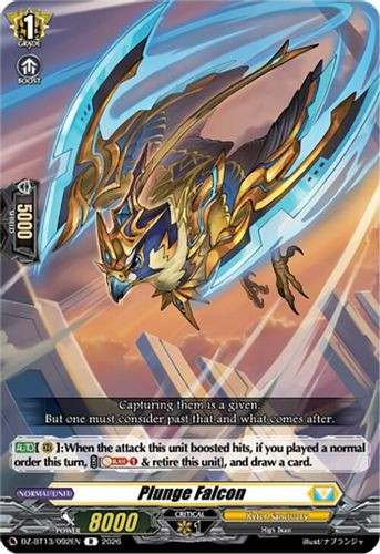 [DZ-BT13/092EN](R) Plunge Falcon