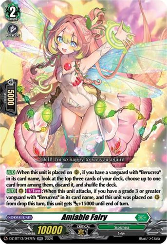 [DZ-BT13/047EN](RR) Amiable Fairy