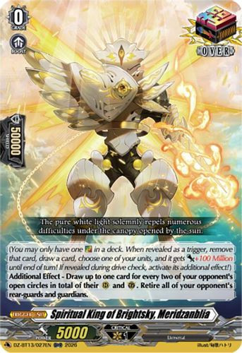 [DZ-BT13/027EN](ORR) Spiritual King of Brightsky, Meridzanblia