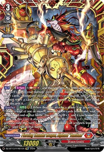 [DZ-BT13/FFR01EN](FFR) Piercing Thunder Dragon, Alphard "Fantome" (FFR)