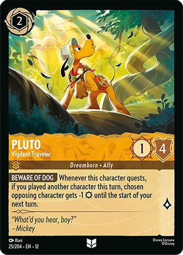 [LOR12-025/204](U) Pluto - Vigilant Traveler