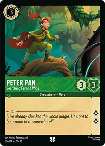 [LOR12-081/204](U) Peter Pan - Searching Far and Wide