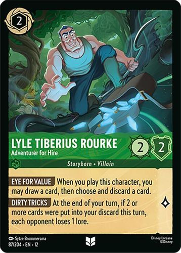[LOR12-087/204](U) Lyle Tiberius Rourke - Adventurer for Hire