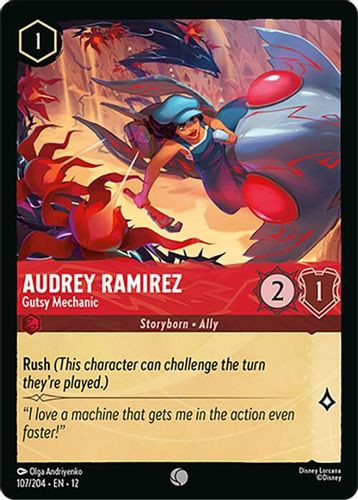 [LOR12-107/204](C) Audrey Ramirez - Gutsy Mechanic