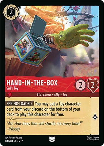 [LOR12-114/204](U) Hand-in-the-Box - Sid's Toy